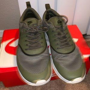 Nike Shoes - Nike Air Max Thea in olive green Nike Shoes - Nike Air Max Thea in olive green